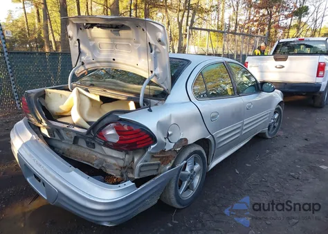 2002 Pontiac Grand Am Se1 z USA, uszkodzony, nr VIN 1G2NF52FX2C237636